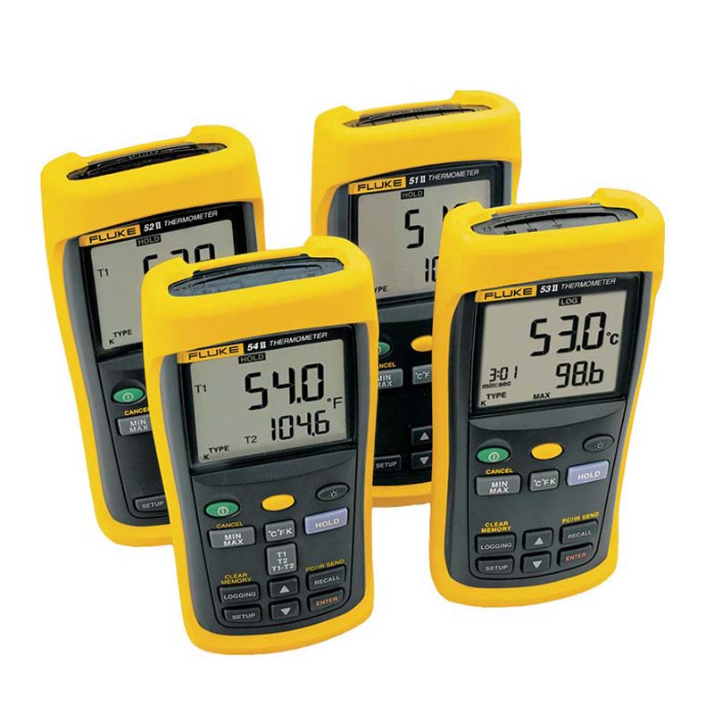 Fluke 51-II ��ͨ�����|ʽ�ضȱ�